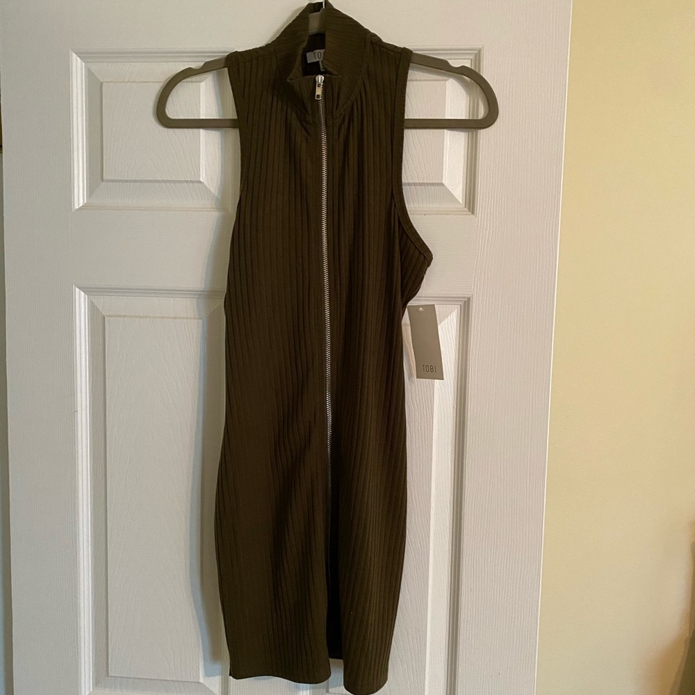 Tobi zip up dress